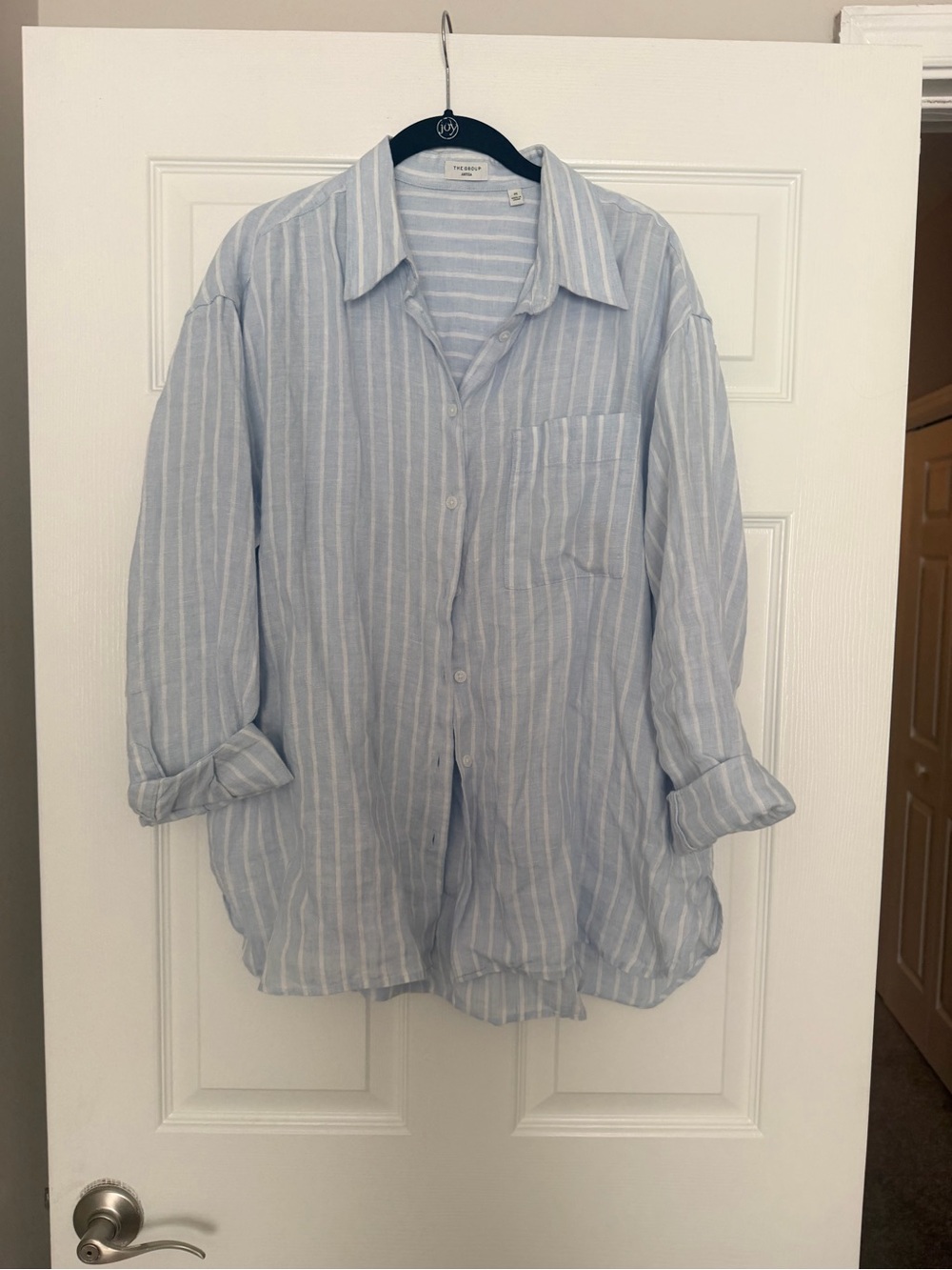 Aritzia LinenLight Button-Up Shirt